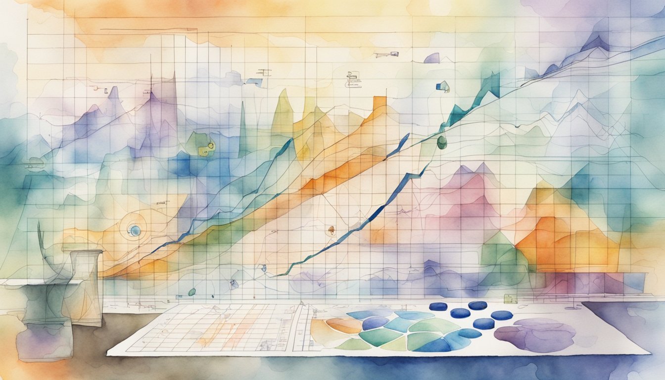 An array of charts and graphs fill the screen, displaying intricate patterns and indicators.</p><p>A computer mouse hovers over the data, ready to make strategic moves