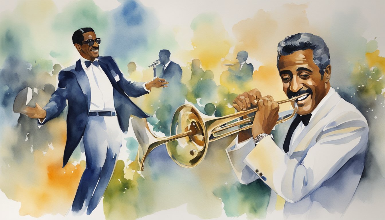 Sammy Davis Jr.'s life story: stage, music, health struggles.</p><p>Visualize his journey through iconic symbols and settings