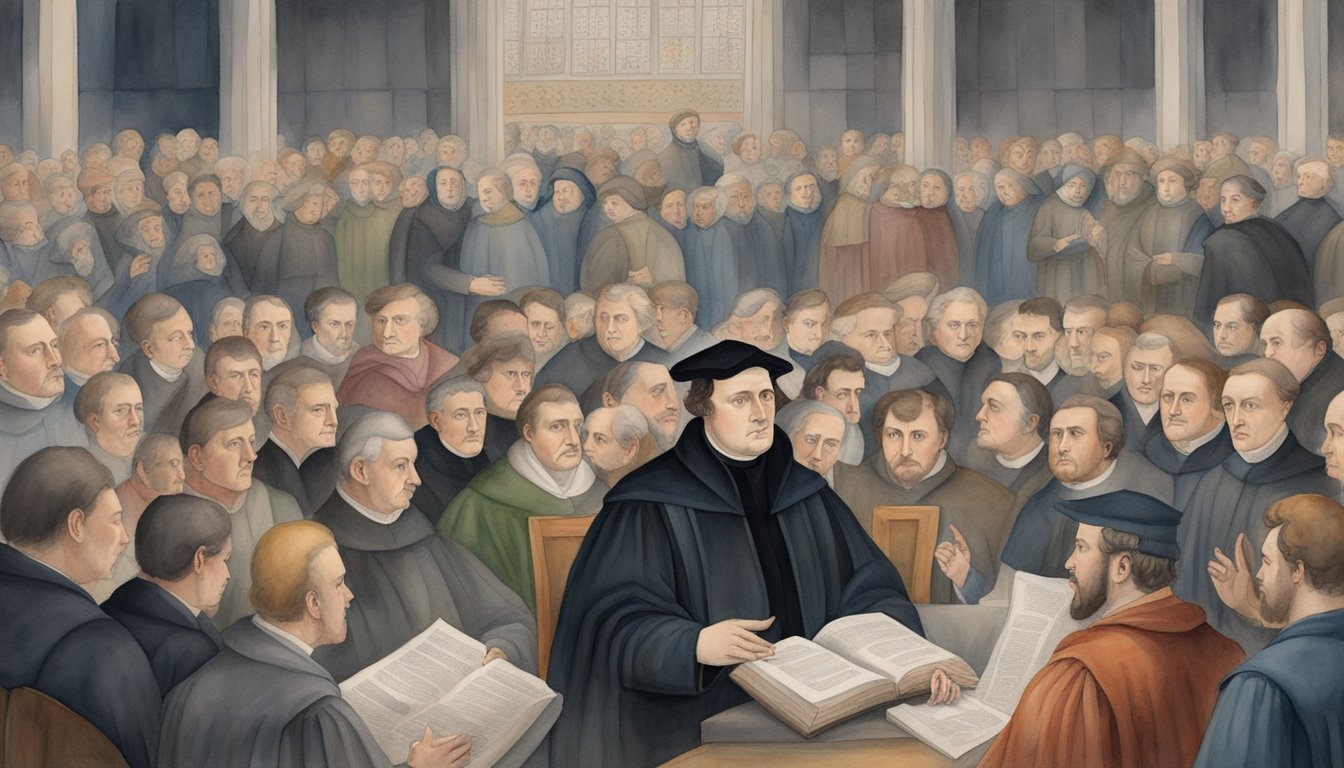 Martin Luther's biography surrounded by debate, critique, and controversy