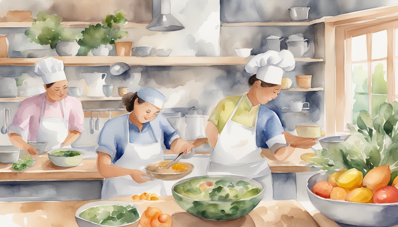 A variety of virtual cooking classes, with chefs demonstrating recipes, ingredients, and cooking techniques.</p><p>Different cuisines and skill levels are showcased