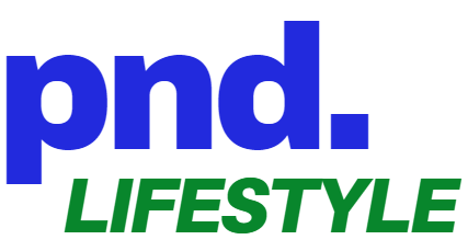 PND Lifestyle brand logo in blue and green text.